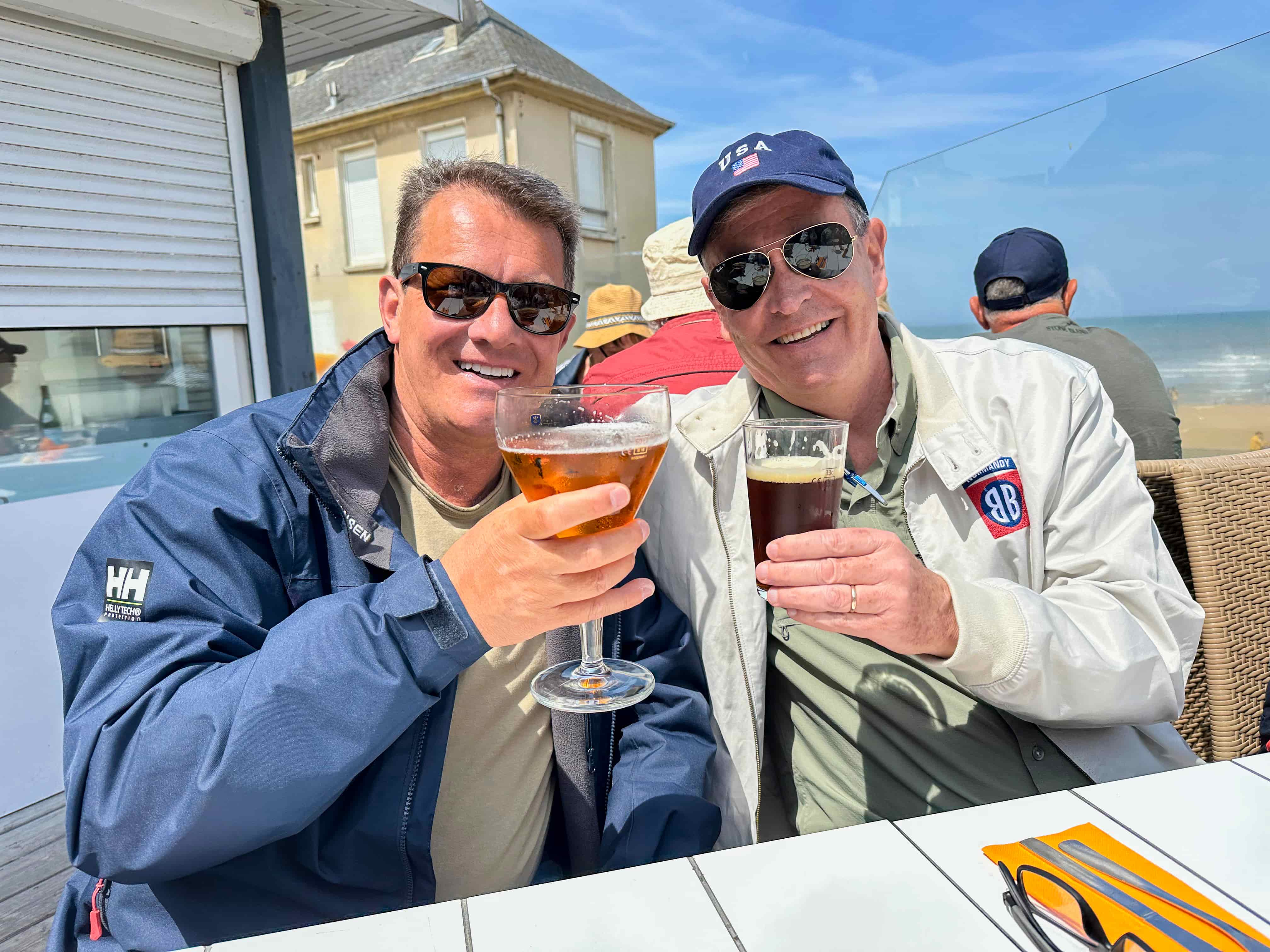 On a Normandy D-Day tour