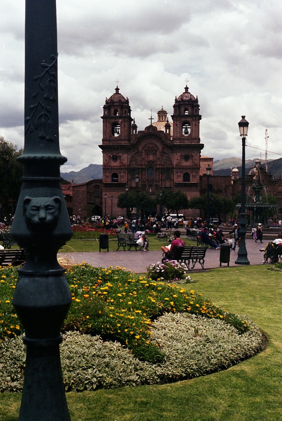 The cathedral on the Plaza de Armas in Cusco